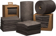 PRO-SAFE - 26 Gal Capacity per Package, Universal Pad - 17" Long x 15" Wide, Polypropylene - Exact Tooling