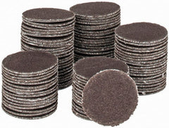 Tru-Maxx - 3/4" Diam, 180 Grit Aluminum Oxide Adhesive PSA Disc - Very Fine Grade, X Weighted Cloth Backing, For Right Angle/Vertical Shaft Portable Grinders - Exact Tooling