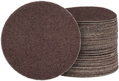 Tru-Maxx - 4" Diam, 60 Grit Aluminum Oxide Adhesive PSA Disc - Medium Grade, X Weighted Cloth Backing, For Right Angle/Vertical Shaft Portable Grinders - Exact Tooling