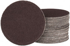 Tru-Maxx - 4" Diam, 120 Grit Aluminum Oxide Adhesive PSA Disc - Fine Grade, X Weighted Cloth Backing, For Right Angle/Vertical Shaft Portable Grinders - Exact Tooling