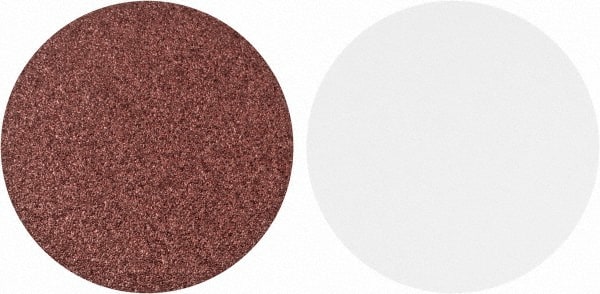 Tru-Maxx - 12" Diam, 24 Grit Aluminum Oxide Adhesive PSA Disc - Very Coarse Grade, X Weighted Cloth Backing, For Stationary Disc Sanders - Exact Tooling