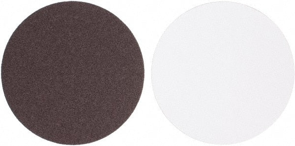 Tru-Maxx - 9" Diam, 50 Grit Aluminum Oxide Adhesive PSA Disc - Coarse Grade, X Weighted Cloth Backing, For Right Angle/Vertical Shaft Portable Grinders - Exact Tooling