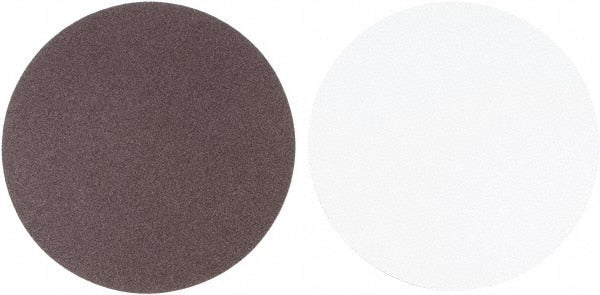 Tru-Maxx - 18" Diam, 50 Grit Aluminum Oxide Adhesive PSA Disc - Coarse Grade, X Weighted Cloth Backing, For Stationary Disc Sanders - Exact Tooling