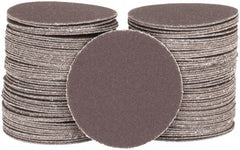 Tru-Maxx - 2" Diam, 320 Grit Aluminum Oxide Adhesive PSA Disc - Extra Fine Grade, X Weighted Cloth Backing, For Right Angle/Vertical Shaft Portable Grinders - Exact Tooling