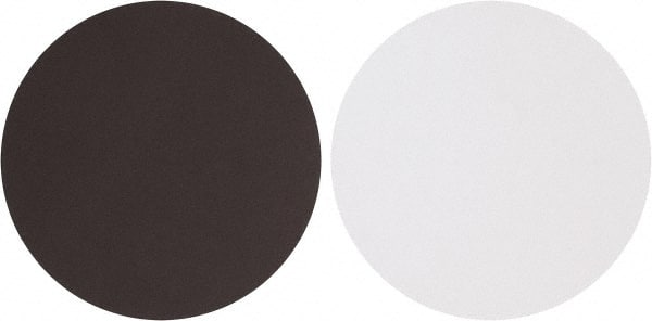 Tru-Maxx - 9" Diam, 320 Grit Aluminum Oxide Adhesive PSA Disc - Extra Fine Grade, X Weighted Cloth Backing, For Right Angle/Vertical Shaft Portable Grinders - Exact Tooling