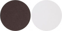 Tru-Maxx - 8" Diam, 80 Grit Aluminum Oxide Adhesive PSA Disc - Medium Grade, X Weighted Cloth Backing, For Stationary Disc Sanders - Exact Tooling