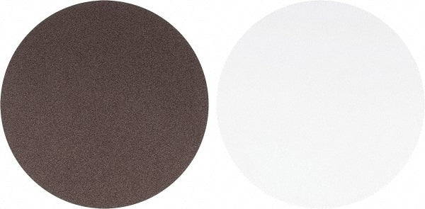 Tru-Maxx - 20" Diam, 36 Grit Aluminum Oxide Adhesive PSA Disc - Very Coarse Grade, X Weighted Cloth Backing, For Stationary Disc Sanders - Exact Tooling