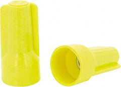 Ideal - 3, 20 to 3, 12 AWG, 600 Volt, Flame Retardant, Standard Twist on Wire Connector - Yellow, 221°F - Exact Tooling