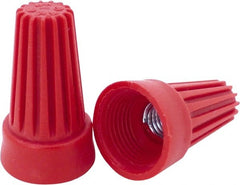 Ideal - 2, 14 to 4, 12 AWG, 600 Volt, Flame Retardant, Standard Twist on Wire Connector - Red, 221°F - Exact Tooling