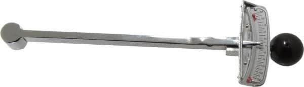 Sturtevant Richmont - 3/8" Drive, 0 to 200 In/Lb, Beam Torque Wrench - 10 In/Lb Graduation, 9-29/32" OAL - Exact Tooling