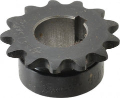 Browning - 13 Teeth, 3/8" Chain Pitch, Chain Size 35, Finished Bore Sprocket - 3/4" Bore Diam, 1.567" Pitch Diam, 1-3/4" Outside Diam - Exact Tooling