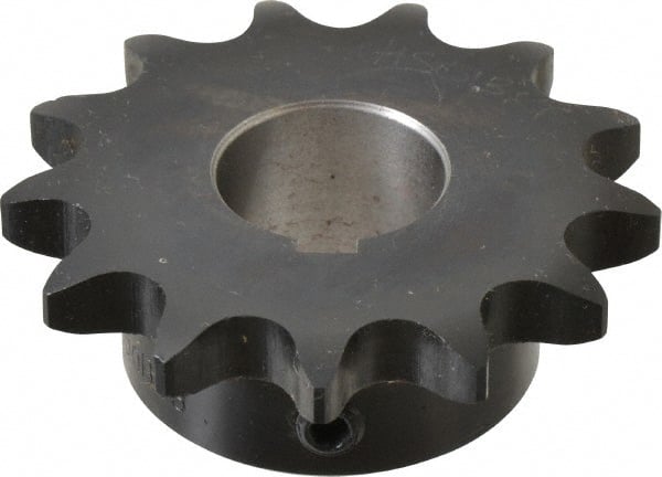 Browning - 13 Teeth, 5/8" Chain Pitch, Chain Size 50, Finished Bore Sprocket - 1" Bore Diam, 2.612" Pitch Diam, 2.91" Outside Diam - Exact Tooling
