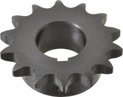 Browning - 14 Teeth, 5/8" Chain Pitch, Chain Size 50, Finished Bore Sprocket - 1-1/4" Bore Diam, 2.809" Pitch Diam, 3.11" Outside Diam - Exact Tooling