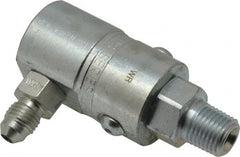 Parker - 1/4 NPTF to SAE(JIC) Steel Hydraulic Hose Male NPT to Male JIC Fitting - 5,000 psi - Exact Tooling