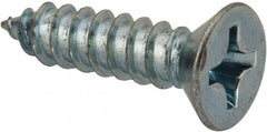 Value Collection - #12 Flat Head Phillips Sheet Metal Screw - Steel, 7/8" OAL, AISI 1016, ASME B18.6.3, ASME B18.6.4 & SAE J933, Grade 1016-1024 - Exact Tooling