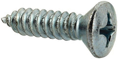 Value Collection - #14 Oval Head Phillips Sheet Metal Screw - Steel, 1" OAL, AISI 1016, ANSI/ASME B18.6.4, ASME B18.6.3 & SAE J933, Grade 1016-1024 - Exact Tooling