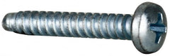 Value Collection - #8 Pan Head Phillips Sheet Metal Screw - Steel, 1" Length Under Head, AISI 1016, ASME B18.6.3, ASME B18.6.4 & SAE J933, Grade 1016-1024 - Exact Tooling