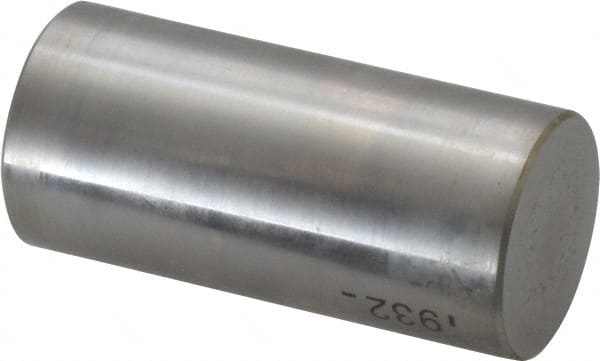 SPI - 0.932" Diam Class ZZ Minus Plug & Pin Gage - Steel, 0.000200" Tolerance - Exact Tooling