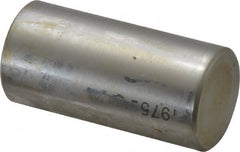 SPI - 0.975" Diam Class ZZ Minus Plug & Pin Gage - Steel, 0.000200" Tolerance - Exact Tooling