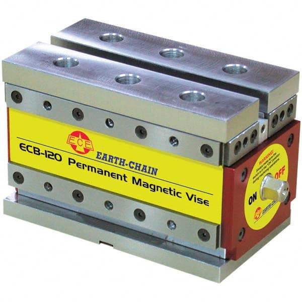 Techniks - Permanent Magnetic Chucks Shape: Rectangle Width/Diameter (Decimal Inch): 4.2000 - Exact Tooling