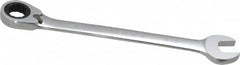 Paramount - 13/16" 12 Point Offset Combination Wrench - 15° Offset Angle, 11-5/8" OAL, Chrome Vanadium Steel, Polished Finish - Exact Tooling