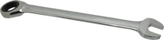 Paramount - 1-1/4" 12 Point Offset Combination Wrench - 15° Offset Angle, 17-1/2" OAL, Chrome Vanadium Steel, Polished Finish - Exact Tooling