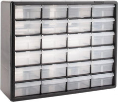 Akro-Mils - 24 Drawer, Small Parts Cabinet - 6-3/8" Deep x 20" Wide x 15-13/16" High - Exact Tooling