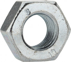 Value Collection - M8x1.00 Metric Fine Steel Right Hand Hex Nut - 13mm Across Flats, 6.5mm High, Zinc-Plated Finish - Exact Tooling