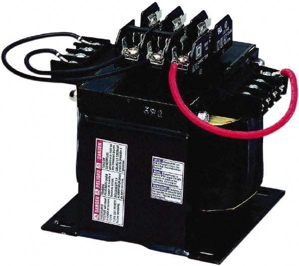 Square D - 1 Phase, 1,000 VA, Top Mount Fuse Block Control Transformer - 239°F Temp Rise - Exact Tooling