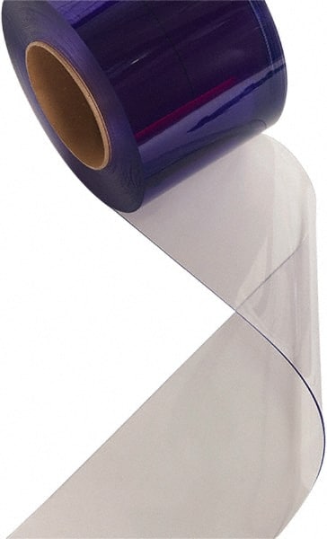 Aleco - Clear Replacement Vinyl Strip Standard Dock Curtain Strips - 36" Wide x 60' Long x 0.08" Thick, PVC - Exact Tooling