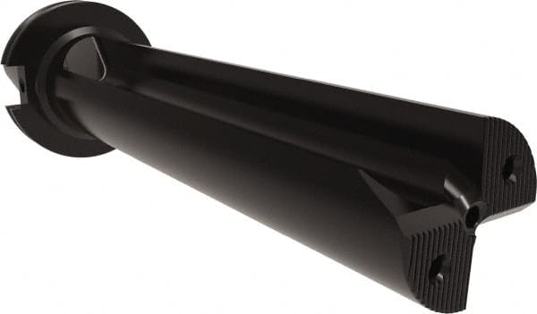 Allied Machine and Engineering - 9-1/4" Max Drill Depth, 3.5xD, 61mm Diam, Indexable Insert Drill - 2 Inserts, CAT50 Taper Shank - Exact Tooling