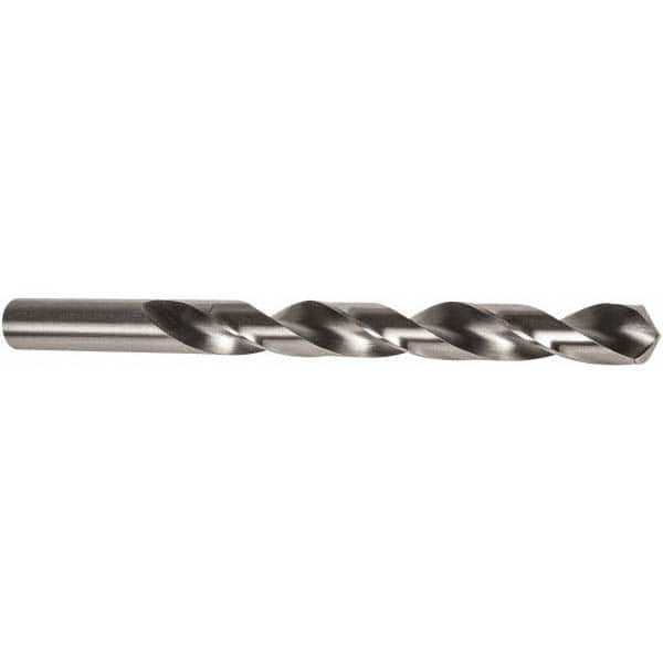 Precision Twist Drill - 0.1654" 118° High Speed Steel Jobber Drill - Exact Tooling