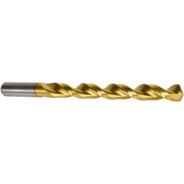 Precision Twist Drill - 0.2953" 135° High Speed Steel Jobber Drill - Exact Tooling