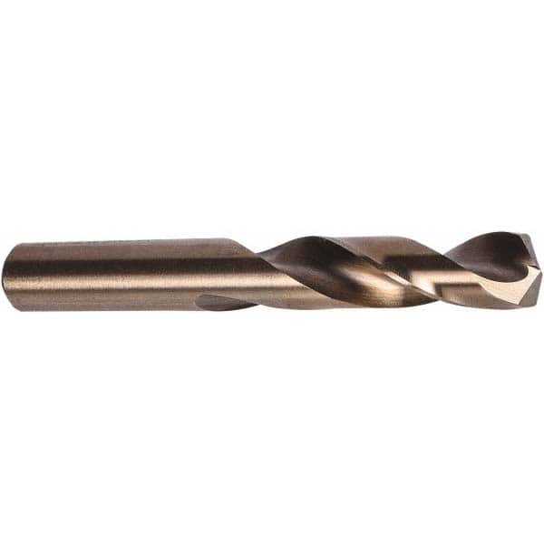 Precision Twist Drill - #7 135° Spiral Flute Cobalt Screw Machine Drill Bit - Exact Tooling