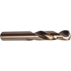 Precision Twist Drill - #7 135° Spiral Flute Cobalt Screw Machine Drill Bit - Exact Tooling