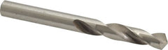 Precision Twist Drill - 0.266" 118° Spiral Flute High Speed Steel Screw Machine Drill Bit - Bright Finish, Right Hand Cut, 1-1/2" Flute Length, 2-11/16" OAL, Standard Point, Straight Shank - Exact Tooling