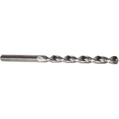 Precision Twist Drill - 16mm 135° Parabolic Flute High Speed Steel Taper Length Drill Bit - Exact Tooling