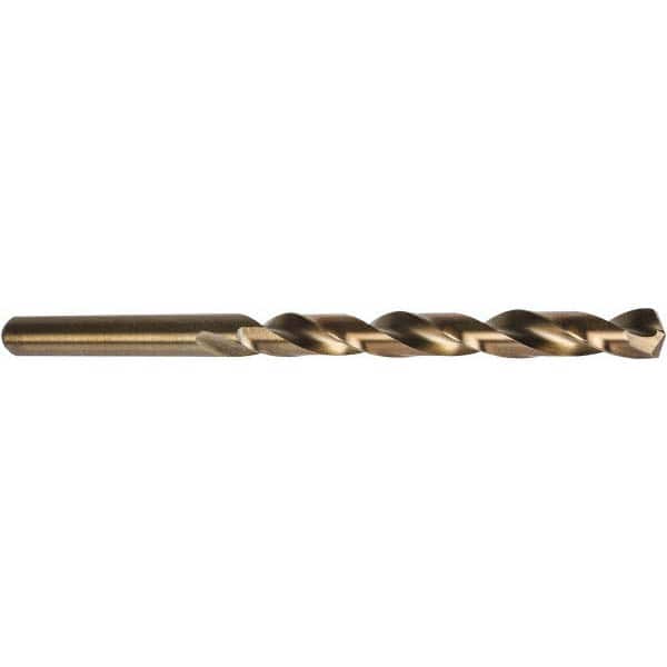 Precision Twist Drill - #13 135° Spiral Flute Cobalt Taper Length Drill Bit - Exact Tooling