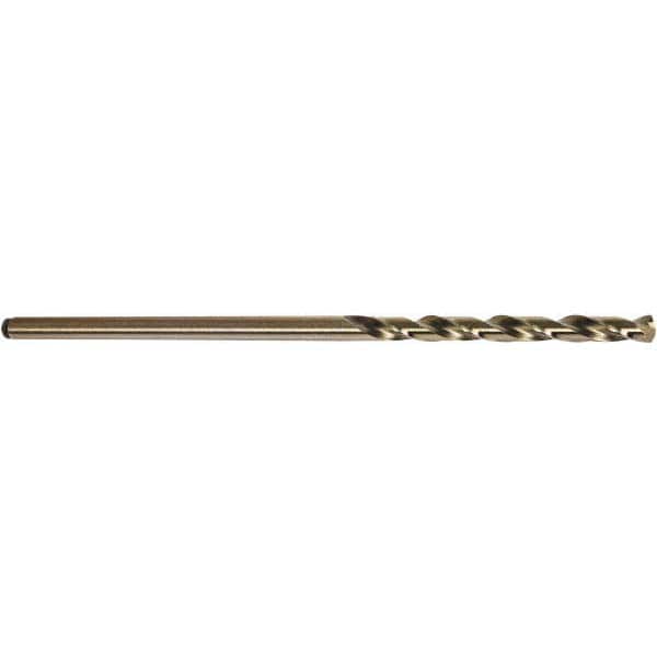 Precision Twist Drill - 13/64" Diam, 6" OAL Oxide/Gold Cobalt Aircraft Extension Drill Bit - Exact Tooling