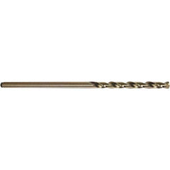Precision Twist Drill - 13/64" Diam, 6" OAL Oxide/Gold Cobalt Aircraft Extension Drill Bit - Exact Tooling