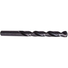 Precision Twist Drill - 0.073" Diam, 6" OAL Oxide High Speed Steel Aircraft Extension Drill Bit - Exact Tooling