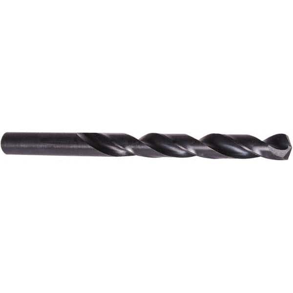 Precision Twist Drill - 0.242" Diam, 6" OAL Oxide High Speed Steel Aircraft Extension Drill Bit - Exact Tooling