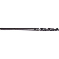 Precision Twist Drill - 0.272" Diam, 12" OAL Oxide High Speed Steel Aircraft Extension Drill Bit - Exact Tooling