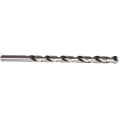 Precision Twist Drill - 5/8" 118° 2-Flute High Speed Steel Extra Length Drill Bit - Exact Tooling