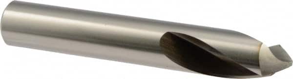 Precision Twist Drill - 1" Body Diam, 90°, 6" OAL, High Speed Steel Spotting Drill - Exact Tooling