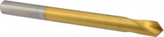 Precision Twist Drill - 1/2" Body Diam, 90°, 6" OAL, High Speed Steel Spotting Drill - Exact Tooling