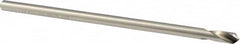 Precision Twist Drill - 1/4" Body Diam, 90°, 6" OAL, High Speed Steel Spotting Drill - Exact Tooling