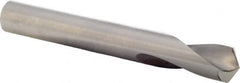 Precision Twist Drill - 1/2" Body Diam, 120°, 3-3/4" OAL, High Speed Steel Spotting Drill - Exact Tooling