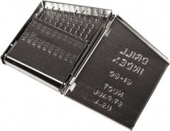 Precision Twist Drill - 118° Point, Bright Finish, High Speed Steel Jobber Length Drill Bit Set - Exact Tooling