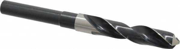 Precision Twist Drill - Silver & Deming And Reduced Shank Drill Bits Drill Bit Size (Inch): 39/64 Drill Bit Size (Decimal): 0.6094 - Exact Tooling